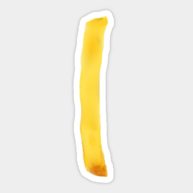 French Fry Sticker by melissamiddle